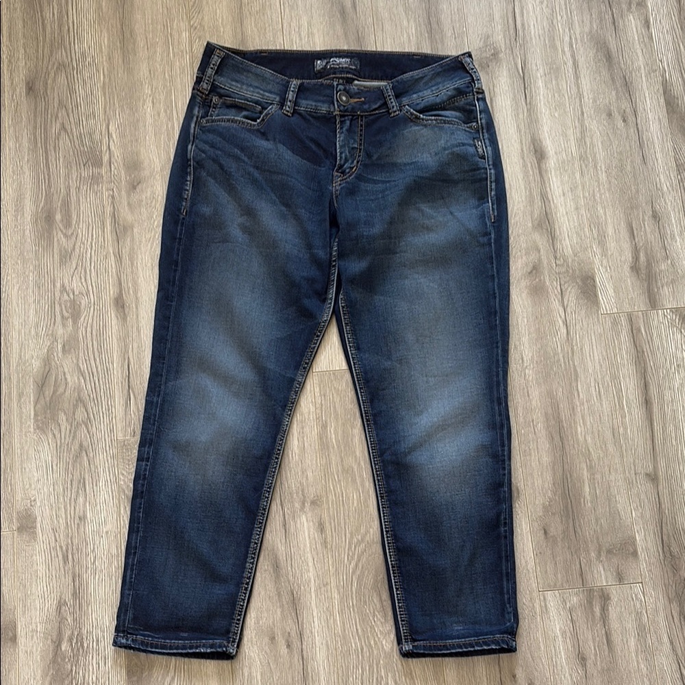Silver Jeans Dark Indigo Denim